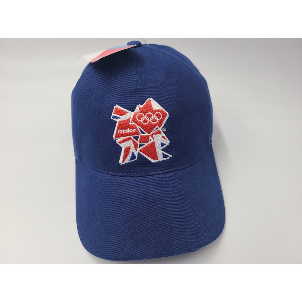 London 2012 Olympics Strapback Adjustable Hat Cap Cotton Official Men Women Blue